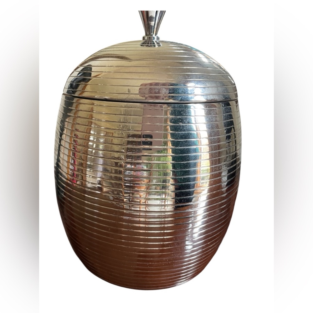 Pier 1 Bee Hive ice bucket, stainless steel - Picture 1 of 13
